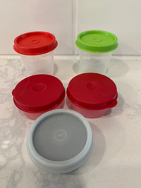 Tupperware small containers - new - $3.00 each