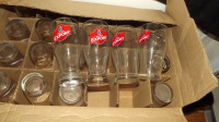 24 MOLSONS EXPORT TALL BEER GLASSES BUNDLE DEAL/NEW  GLASSWARE