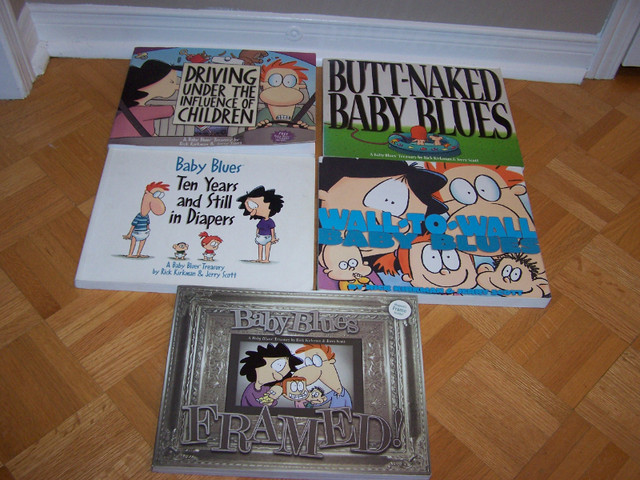 5 large BABY BLUES comics by Kirkman and Scott in Comics & Graphic Novels in Markham / York Region