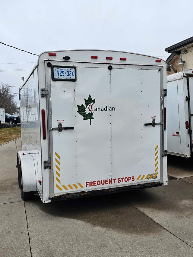 ENCLOSED TRAILER FOR SALE.       7X14 in Other in Hamilton - Image 2