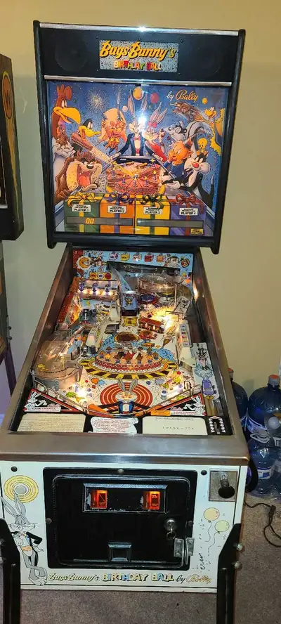 BUGS BUNNY PINBALL MACHINE FOR SALE , View more