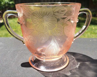 Dogwood Pink Depression Glass 