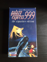 Galaxy Express 999 VHS - Very Rare - Leji Matsumoto