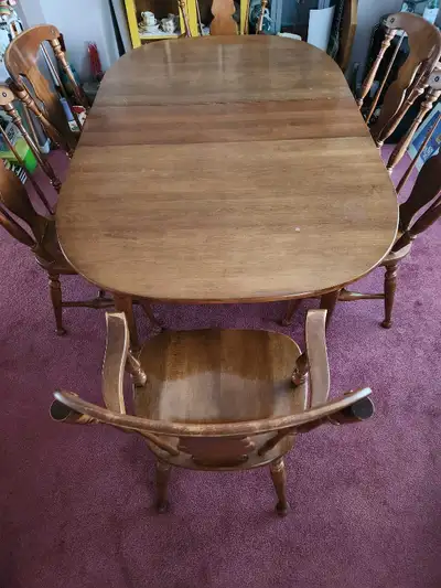 Table and 6 chairs, View more