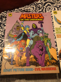 Masters of the universe giant picture book 