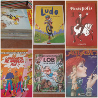 Astérix Lucky Luke Spirou Tintin Bande dessinée lot de 29 bd 