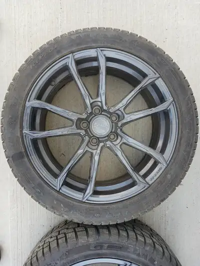 Envy Rims 18" with IcPro3 Winter tires. Rims: Envy Wheels, 18" x 9", 66.6Center Bore, 40mm Offset, 5...
