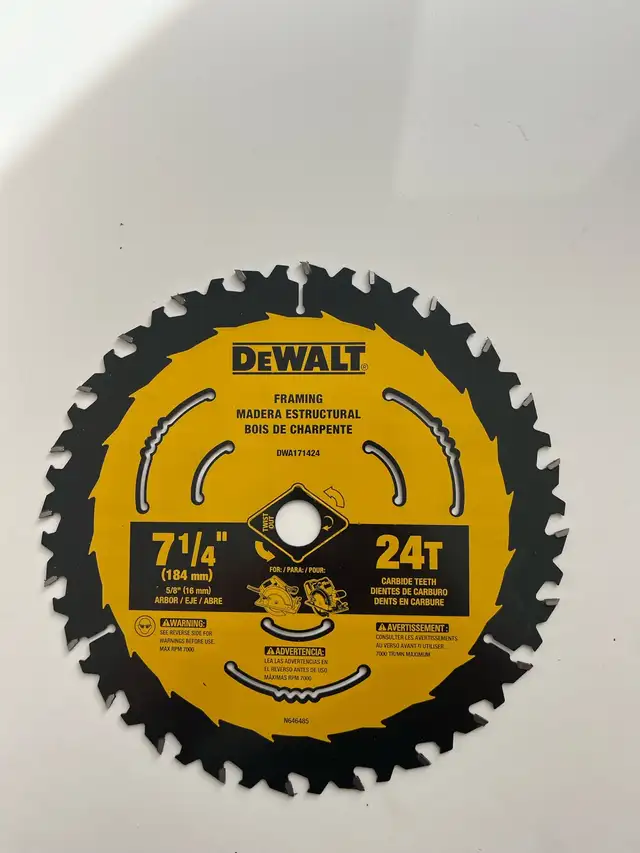 DeWalt  skill saw blades in Power Tools in City of Toronto - Image 2