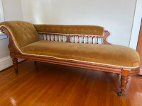 Edwardian Chaise Lounge For Sale