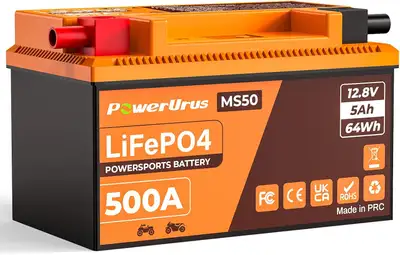 Je parle francais aussi -Selling brand new Lithium Motorcycle Battery, PowerUrus 500A Lithium LiFePO...