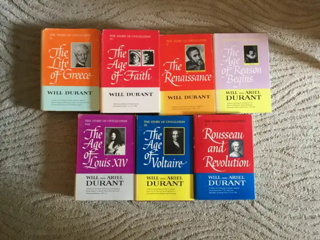 Mixed Volumes of The Story of Civilization Series in Non-fiction in Saskatoon - Image 2