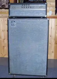 Ampeg V4 head and matching 4x12 cab. 