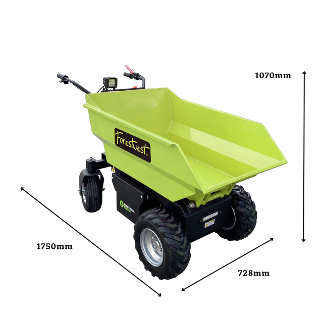 500KG Electric Wheelbarrow, Mini Dumper Hydraulic Tip in Power Tools in Delta/Surrey/Langley - Image 11