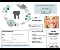 Looking for clients interested in affordable dental cleaning