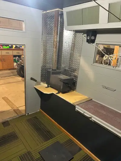 Selling my converted truck box camper. Fully renovated and converted to be the perfect ice shack or...