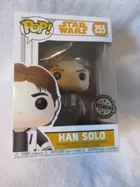 Funko Pop  StarWars Han Solo Exclusive 255