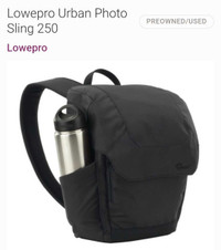 Lowpro urban photo sling 250 camera lens shoulder strap bag