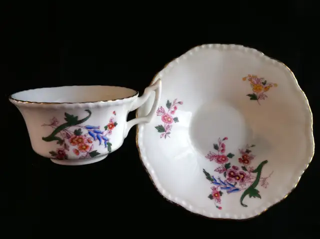 COALPORT CUP & SAUCER in Arts & Collectibles in Barrie - Image 3