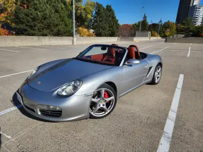Porsche Boxster S in great condition with rare terracotta interior colour. Everything on the car wor...