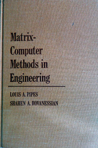 Matrix-Computer Methods in Engineering