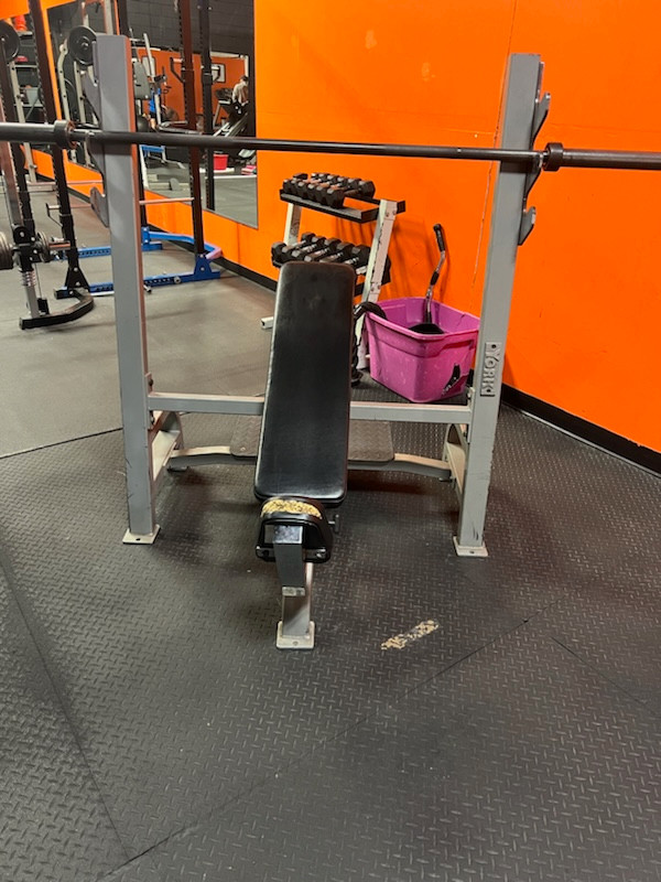 York Incline Bench Press in Exercise Equipment in Markham / York Region