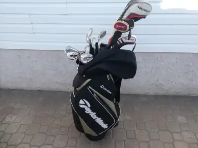 This Men’s complete club TaylorMade Burner XD right handed golf set is ready for the golfer looking...