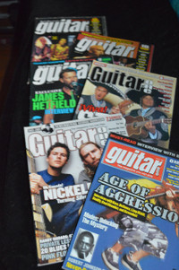PRICE DROP***  Guitar One Mags from the 90s - only 4 left!!!