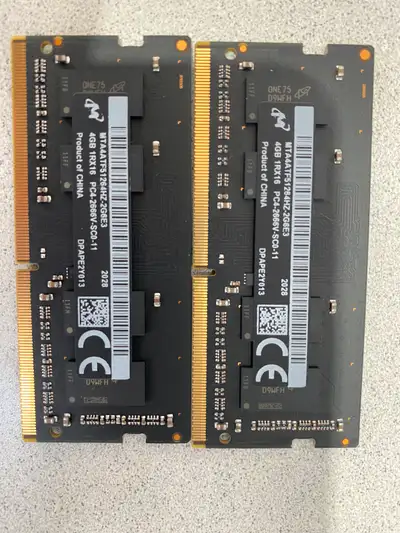 Ram 2 X 4GB - (Original from Apple iMac), View more