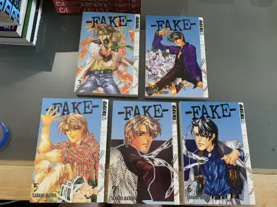 Fake by Sanami Matoh, V.3,4,5,6,Yaoi Manga$10up, View more