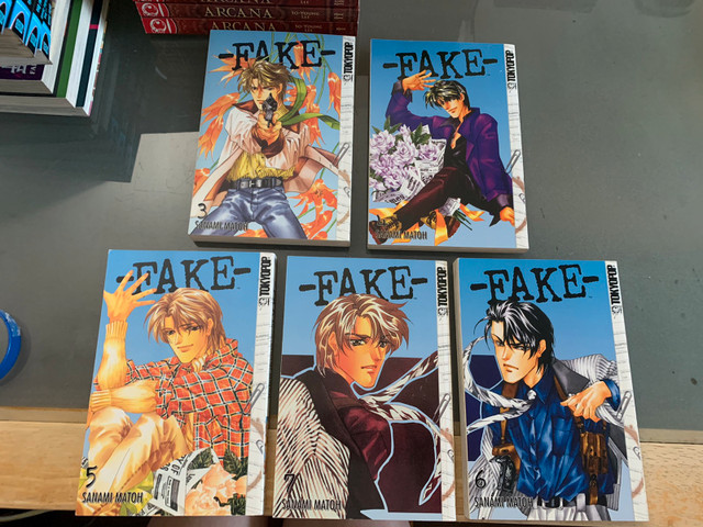 Fake by Sanami Matoh, V.3,4,5,6,7 Yaoi Manga$10up in Comics & Graphic Novels in Markham / York Region