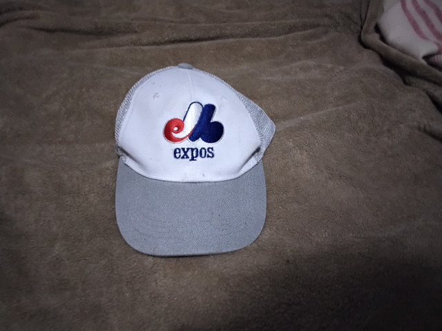 Casquette hat cap des Expos de Montréal Baseball vintage sport dans Hommes  à Longueuil/Rive Sud