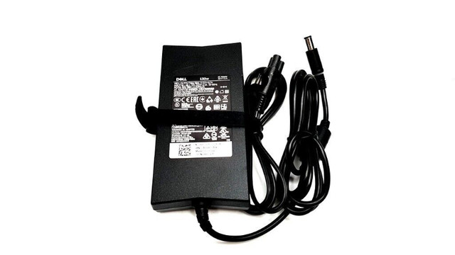 Dell AC Adapter Charger PA-4E 19.5V 6.7A 130W 7.4*5.0mm laptop in Laptop Accessories in Markham / York Region - Image 2