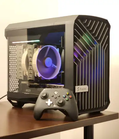 RTX 5080 Gaming PC Mini ITX AMD Ryzen 7800X3D, View more