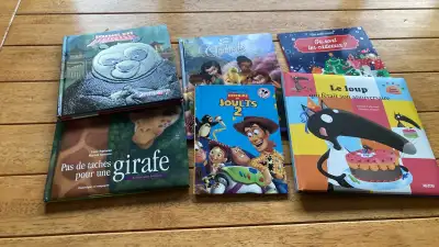 lot de 8 livres pour enfants  (imagerie, noël, disney, etc.), View more