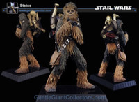 Chewbacca / C3PO statue star wars gentle giant 1/6
