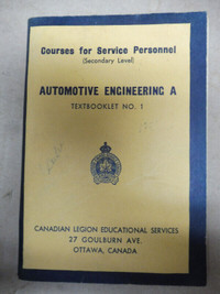 Automotive engineering A