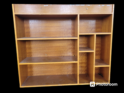 Vintage wooden shelving unit. I deliver!, View more