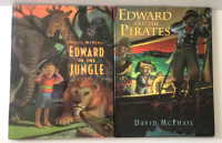 Edward and the Pirates & Edward in the Jungle Hardcover 1st Edit