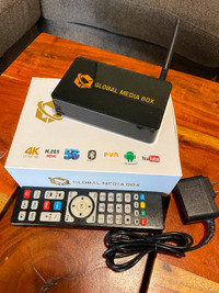 GLOBAL MEDIA IPTV ANDROID BOX