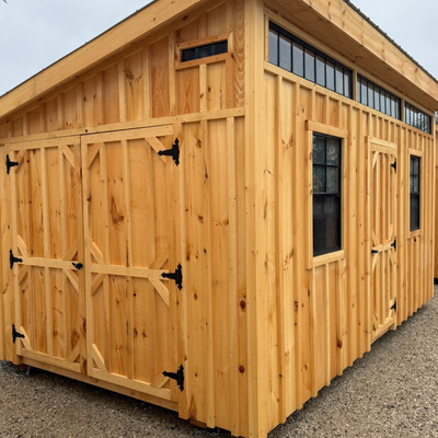 Handmade Solid Pine Sheds – Built to Last! ✅ Locally made with our own milled pine ✅ Heavy-duty 4x4...