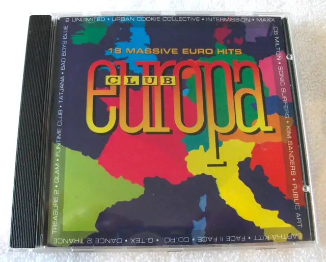 Club Europa, Music CD, 1994.