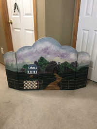 Large Wooden Country Themed Screen/Divider