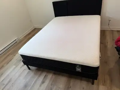 QUEEN MATTRESS + BEDFRAME , View more