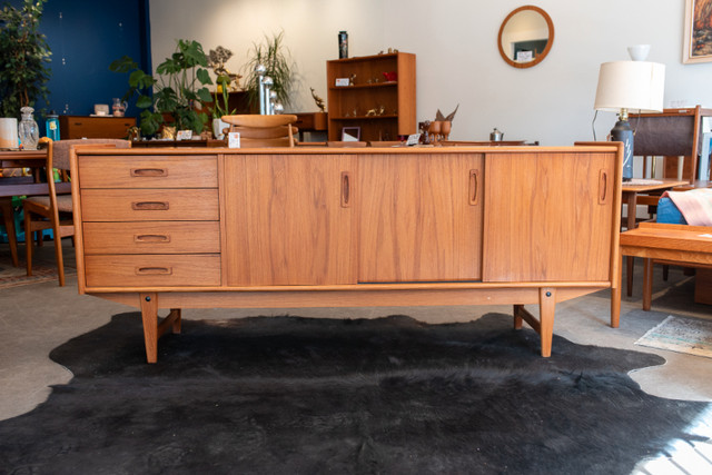 Canadian Made Vintage Teak Sideboard in Hutches & Display Cabinets in Calgary