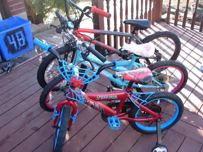 KIDS 16-18-20 INCH BICYCLES BIKES, View more