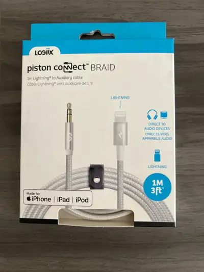 LOGiiX Lightning to Auxiliary Cable, View more