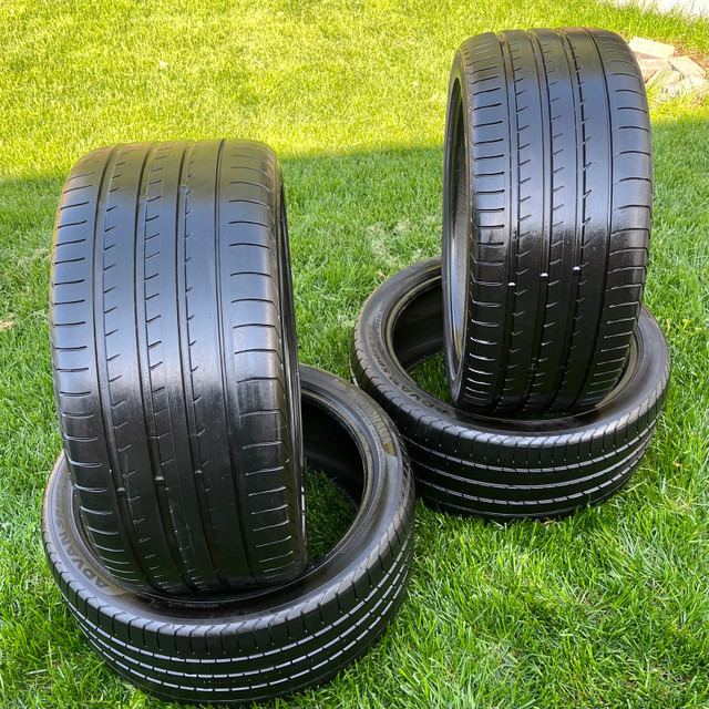 [FOUR] 295/35/21 Yokohama Advan Sport Summer Tires in Tires & Rims in City of Toronto