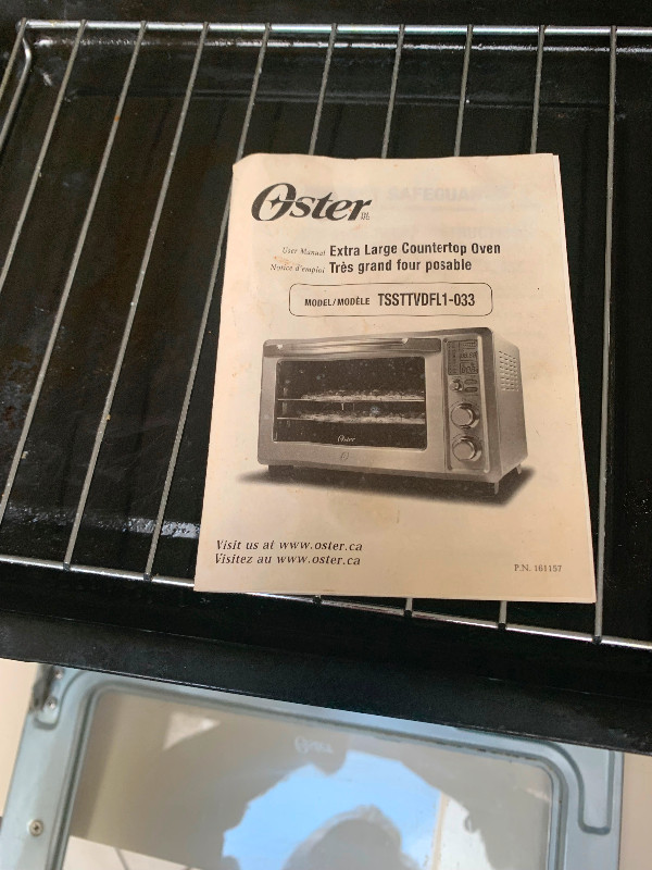 Toaster Oven (Oster) in Toasters & Toaster Ovens in Cambridge - Image 3
