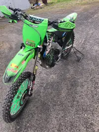KX250F motocross bike 