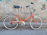 Vintage Peugeot folding bike 24 inch wheels